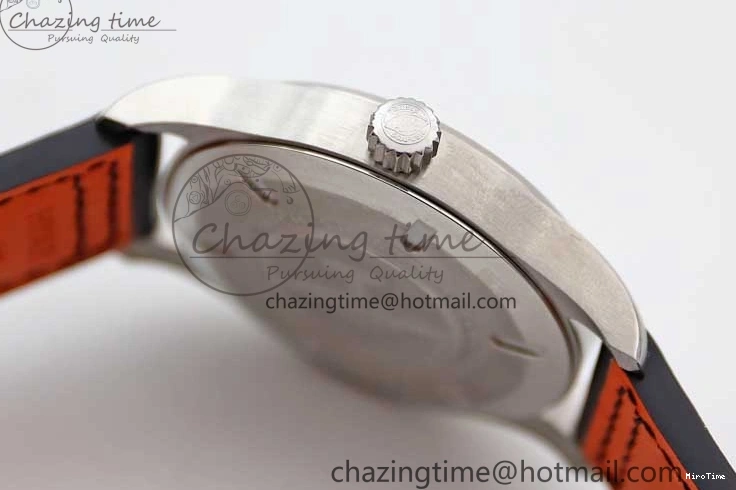 MIROTIME 0311 Vibrant Mark XVIII IW327001 SS M+F 1:1 Best Edition Black Dial on Black Leather Strap A 7055